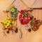 24 sets of fall pumpkin ornaments and DIY fall craft kits Foam Pumpkin Apple Acorn. Autumn Leaf Stickers for Kids Party Favors. Thanksgiving Halloween Classroom Home Activity Tree Door Decoration
